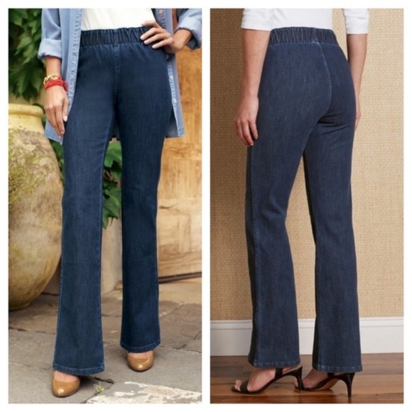 Soft Surroundings Denim - Soft Surroundings Triple S Bootcut Legging Jeans